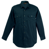 Longsleeve Bush Shirt Mens Navy