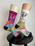 Premium Branded Crew Socks