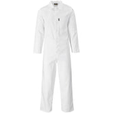 Safety Polycotton Boiler Suit WHITE