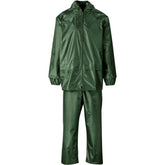 Weather Polyester/PVC Rainsuit - Olive OLIVE