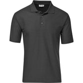 Mens Basic Pique Golf Shirt CHARCOAL