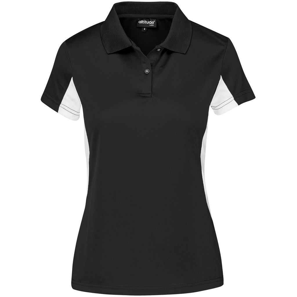 Ladies Championship Golf Shirt - Black BLACK