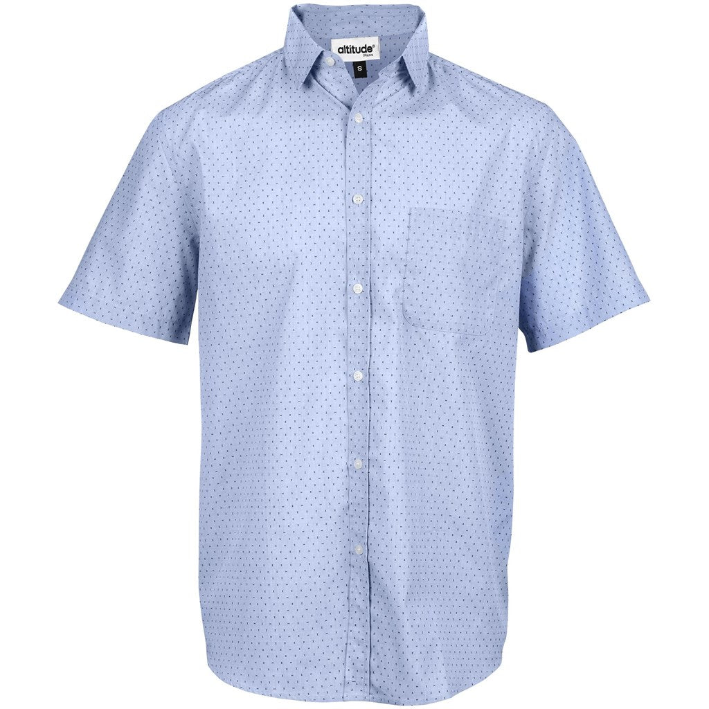 Mens Short Sleeve Duke Shirt - Light Blue LIGHT BLUE
