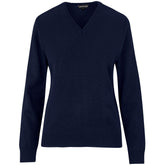 Ladies Heavyweight Ecuador V-Neck Jersey NAVY