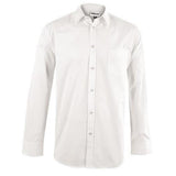 Mens Long Sleeve Haiden Shirt - White WHITE