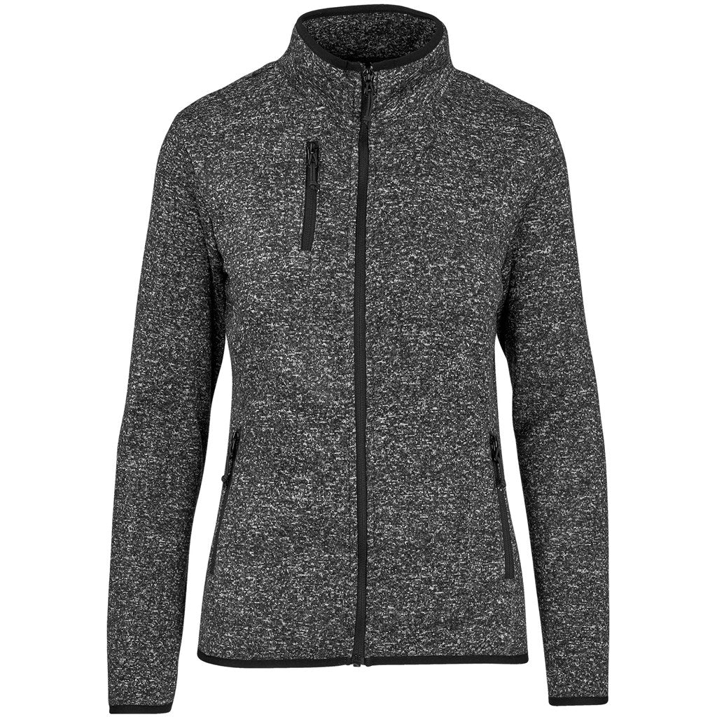 Ladies Paragon Fleece Jacket - Charcoal CHARCOAL