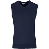Mens Sleeveless Peru V-Neck Jersey - Navy NAVY