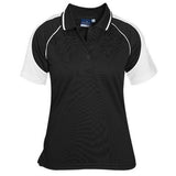 Ladies Toronto Golf Shirt - Black BLACK