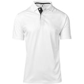 Mens Tournament Golf Shirt WHITE