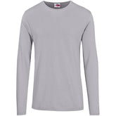 Mens Long Sleeve Portland T-Shirt GREY