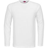 Mens Long Sleeve Portland T-Shirt WHITE