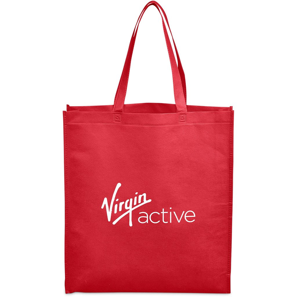 Wellington Non-Woven Shopper RED