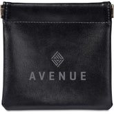 Eva & Elm Plush PU Tech & Accessory Pouch BLACK