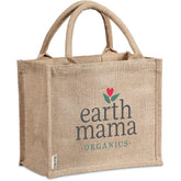 Okiyo Miyag Midi Jute Gift Bag NATURAL