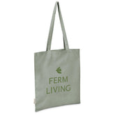 Okiyo Ito Recycled Coloured Cotton Shopper SAGE