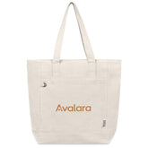 Okiyo Tansu Recycled Canvas Conference Tote NATURAL