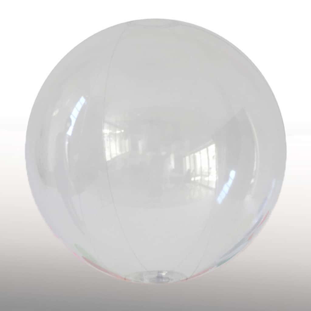 Beach Balls – 40cm Solid Clear