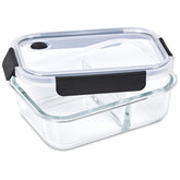 Serendipio Fairford Glass Lunch Box BLACK