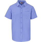 Mens Short Sleeve Oxford Shirt SKY BLUE