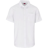 Mens Short Sleeve Oxford Shirt WHITE