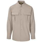 Mens Long Sleeve Amatola Shirt KHAKI