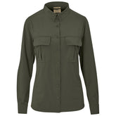 Ladies Long Sleeve Amatola Shirt OLIVE