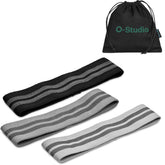 Eva & Elm Interstellar Resistance Bands - Set Of 3 BLACK