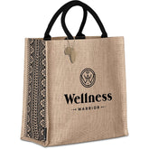 Andy Cartwright Symmetry Jute Tote NATURAL