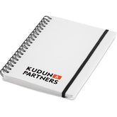Altitude Blot Midi Spiral Notebook BLACK