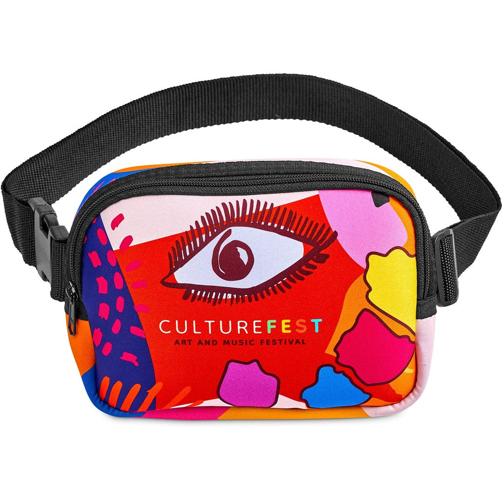 Hoppla Lula Neoprene Waist Bag Default Title BLACK