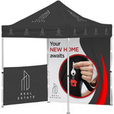 Ovation Sublimated Gazebo 2m X 2m Petite Frame - 1 Half-Wall Skin - 1 Full-Wall Skin Default Title
