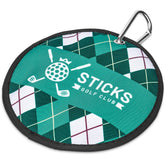 Hoppla Eagle Polyester Golf Ball Cleaner BLACK