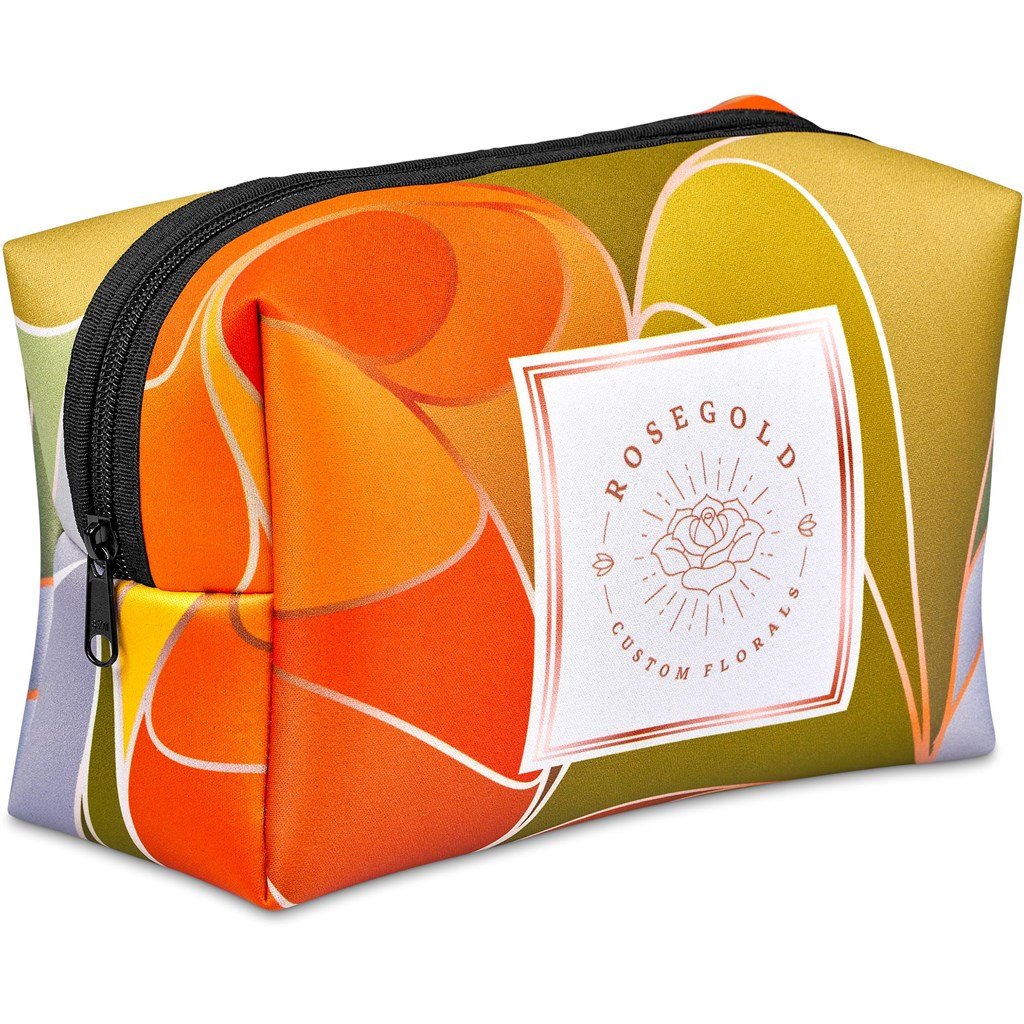 Pre-Printed Sample Hoppla Emma Neoprene Toiletry Bag BLACK