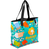 Pre-Printed Sample Hoppla Sunset Beach Bag BLACK