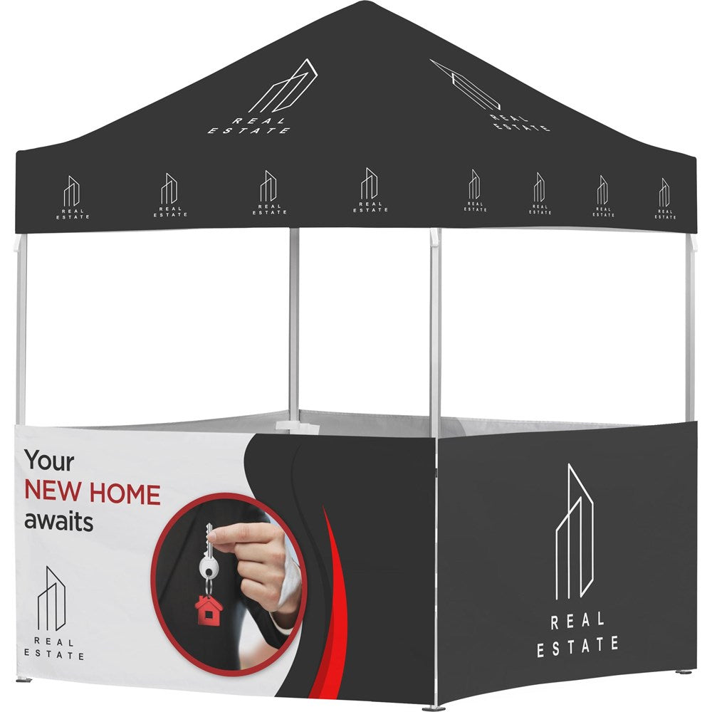 Ovation Sublimated Gazebo 2m X 2m Petite Frame - 4 Half-Wall Skins Default Title