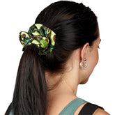 Hoppla Botanic Polyester Hair Scrunchie BLACK