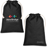 Kooshty Kokomo Midi Cotton Drawstring Pouch Default Title BLACK