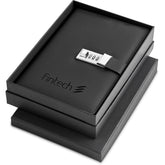 Alex Varga Chapman Code-Lock Hard Cover Notebook BLACK