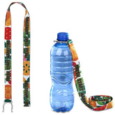 Altitude Aqua Crossbody Double-Sided Sublimated Satin Bottle Lanyard Default Title