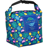 Pre-Printed Sample Hoppla Protea Polyester Lunch Cooler BLACK