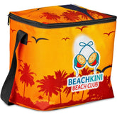 Pre-Printed Sample Hoppla Quebec Recycled PET 12 Can Cooler BLACK