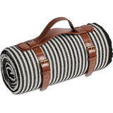 Serendipio Palmgrove Picnic Blanket BLACK