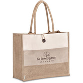 Okiyo Fukei Jute & Cotton Tote NATURAL