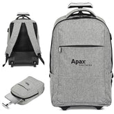 Swiss Cougar San Marino Laptop Trolley Backpack GREY
