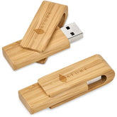 Okiyo Bakemono Bamboo Flash Drive - 32GB 32GB NATURAL