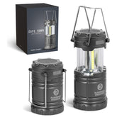 Swiss Cougar Cape Town Lantern & Wireless Charging Power Bank - 4,000mAh GUN METAL