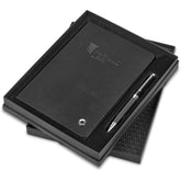 Alex Varga Corinthia Hard Cover Notebook & Pen Set BLACK