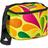 Pre-Printed Sample Hoppla Ontario Recycled PET 6 Can Cooler BLACK