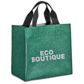 Hoppla Loopa Recycled PET Felt Tote Bag Light Grey