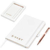 Hailford Notebook & Pen Set SOLID WHITE